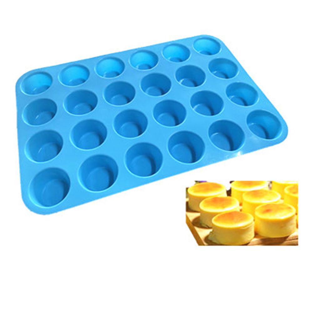 24 Cup Non-stick Muffin Tray, Mini Cupcake Pan Baking Tray in Qatar