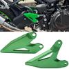 Hruizq Ayak Pegi Topuk Plakası Koruyucuları Kawasaki Ninja 400 Z400 için (2018-2023), Ninja 250 Z250 (2019-2023), Z e-1 Ninja e-1 (2024) (Yeşil)