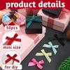 100 PZ Mini Fiocchi per Artigianato, Piccoli Fiocchi di Nastro per Artigianato, Accessori Decorativi Fiocchetto Multicolore.