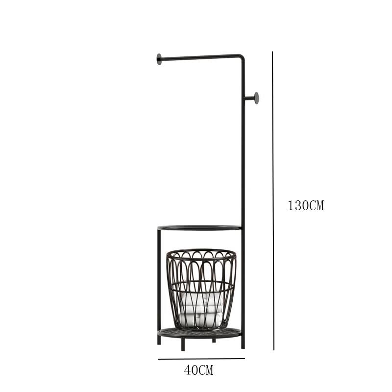 

TLXT Movable Bathtub and Washstand Storage Rack