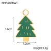 CARLIDANA Unique Diy Jewelry Charms Accessories Tree Santa Claus Enamel Christmas Charms for Bracelet Necklaces Waterproof
