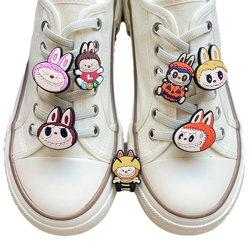 Kids' Cute Lace Buckle AF1 DIY Shoe Accessories - Fabric Flower Embellishments for Air Force 1 Canvas Sneakers