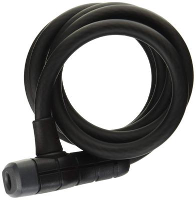 Japanese ABUS Bicycle Road Bike Cable Black [Genuine Product] Lock, Lock, Lock, 80cm, [BOOSTER 6512]