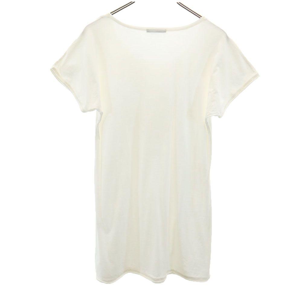 ISSEY MIYAKE Made In Japan Short Sleeve One Piece 2 White Women Used