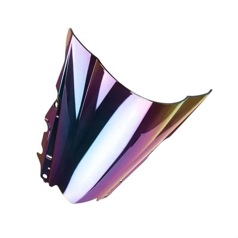 Motorcycle Windshield Windscreen Double Bubble Front Windshield Wind Deflector for Yamaha YZF R3 R25 2014 2015 2016 2017 2018