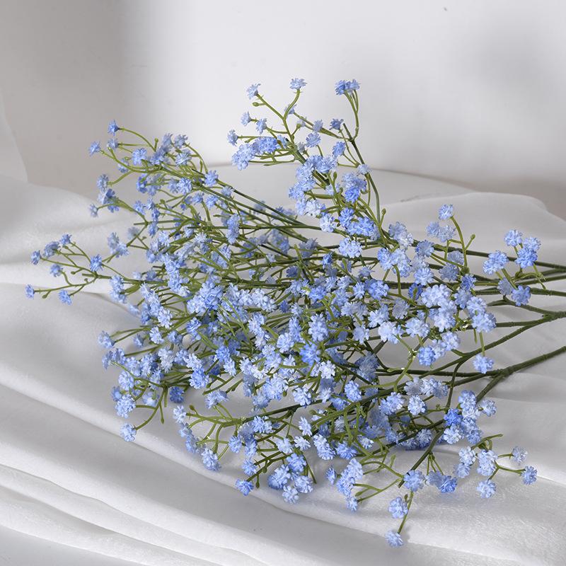 1Pcs Babys Breath Artificial Flowers Bouquet Gypsophila Fake Flowers for Home Decor Table DIY Vase Ornament Wedding Decorations