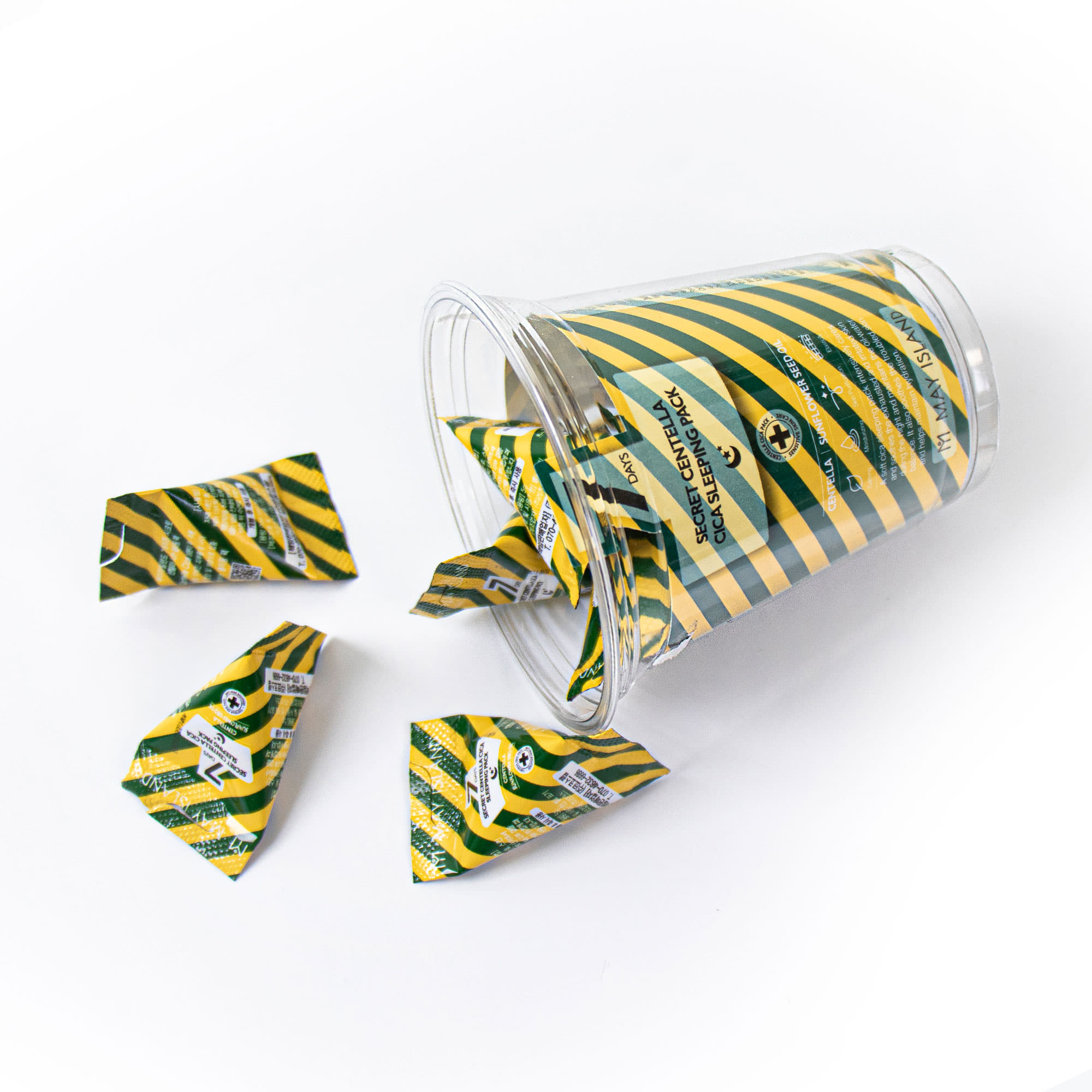 May Island Authentic May Island 7 Days Secret Centella Cica Sleeping Pack (5g x 30ea) – Intensive Night Repair & Skin Soothing Korea Shipping