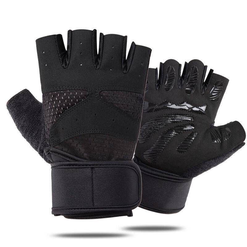 Weightlifting Gym Gloves with Wrist Support M-XL