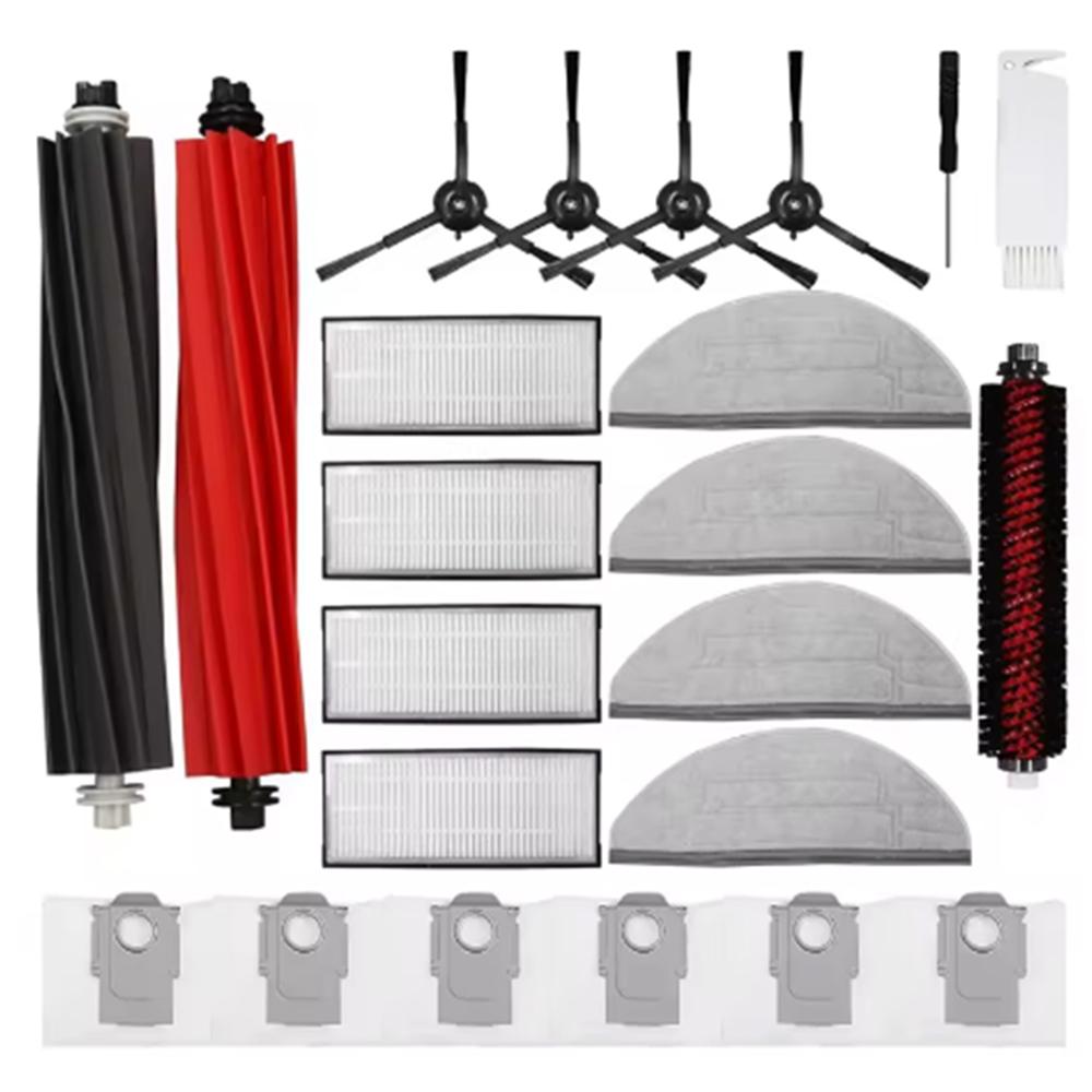 

20Pcs/Set For Roborock S8 Pro Ultra Main Brush HEPA Filter US Version Mop Cloth Dust Bag Vacuum Cleaner Kit A