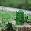 1pc Long Spout Watering Can - Stainless Steel with Transparent Scalefor Precise Watering of FlowersPotted Plants, and Greenery