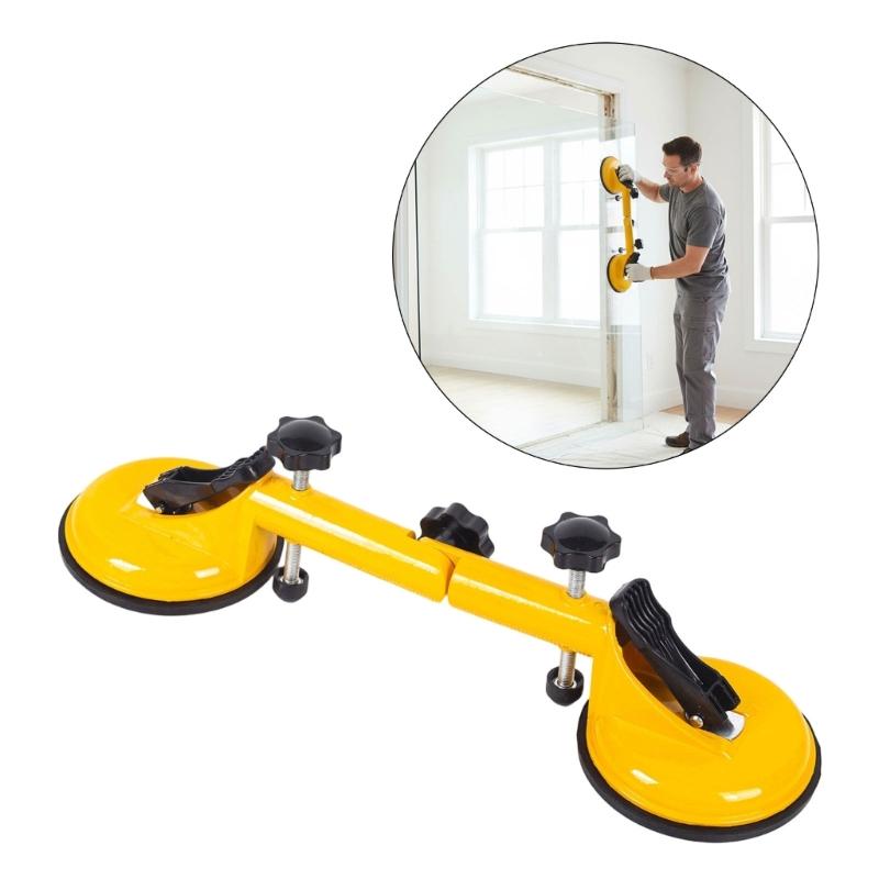 Heavy Duty 4.65" Vacuum Suction Levelers Accuracy Gaps Adjustment 0 2Inch Ranges Solid Aluminum Alloy Construction