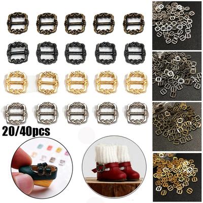 Mini Ultra-small Doll Bags Accessories Pattern Belt Buttons Diy Dolls Buckles Tri-glide Buckle