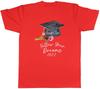 Personalised Follow Your Dreams Graduation Graduate Unisexs Unisex TShirt Tee Gift