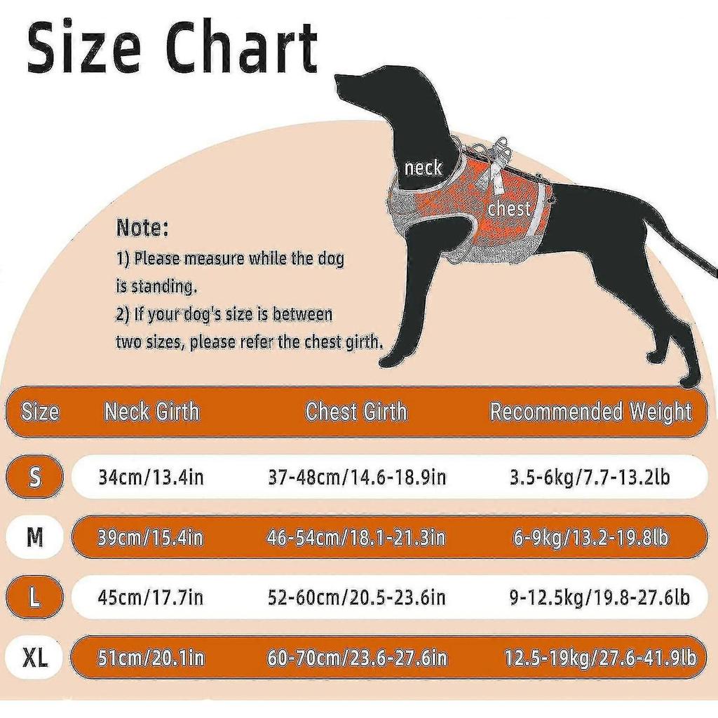 Dog Cooling Vest Harness,outdoor Puppy Cooler Jacket Reflective Breathable Dog Vest For Small Medium Large Dogs