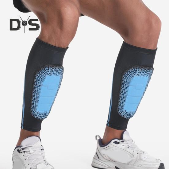 Soccer Shin Guards for Adults Anti-Collision Shin Pads Compression Leg Protection Sleeve Athletic Gear for Football Sports Fitness