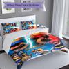 3pcs Clash Royale pattern bedding set duvet cover set includes duvet cover &pillowcases, perfect all season bedroom decoration & gift