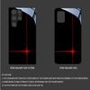 Cross Pattern Design Black Glass Phone Case Suitable for Samsung Galaxy S26 S25 S24 S23 S22 S21 S20 FE/Ultra/Plus Anti Drop