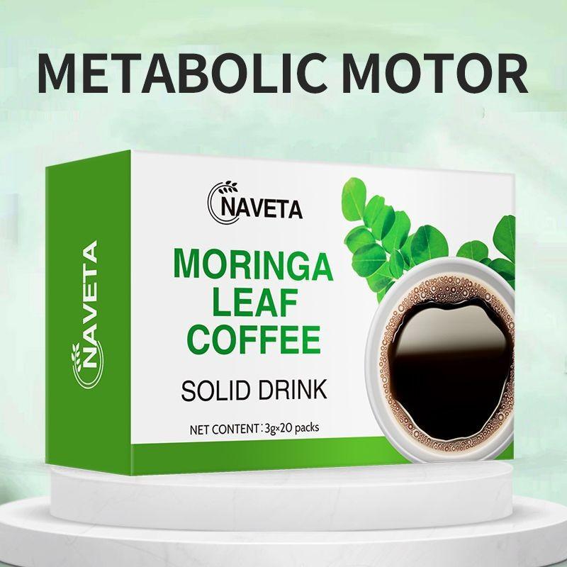 Moringa Leaf Coffee Solid Drink 3g x 20 Packs Natural Energy Wellness Coffee