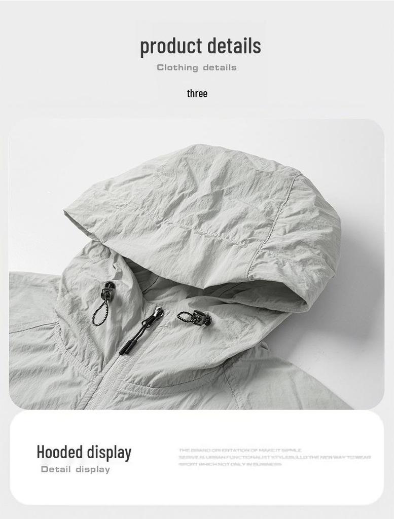 Ice Silk Quick-Dry Sun Protection Jacket - Outdoor Mountain Style