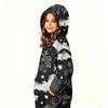 Kids Halloween Printed Flannel Pajama Set for Boys Girls