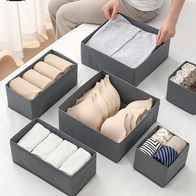 Faltbares Design Unterwäsche Aufbewahrungsbox Unterwäsche Aufbewahrungskorb Schlafzimmer Organisation