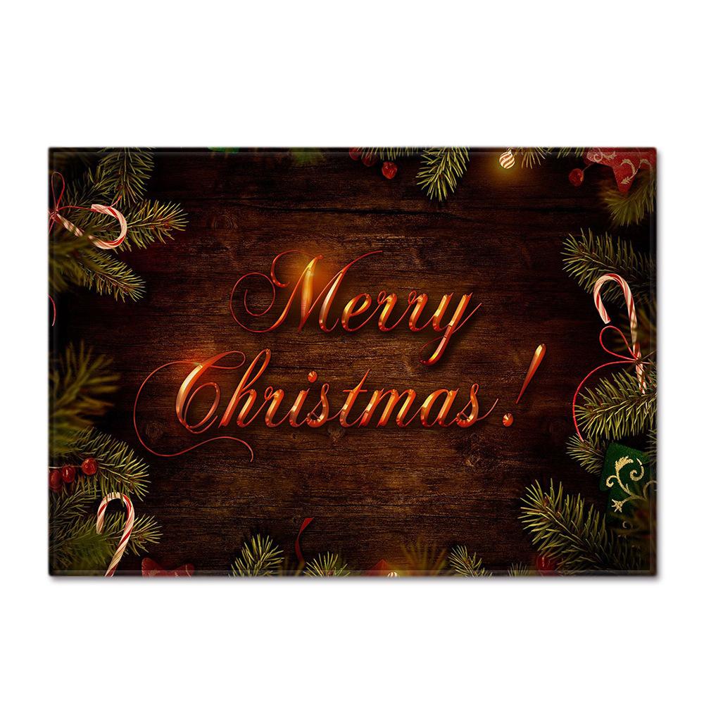 Christmas Living Room Floor Mat Bedroom Dining Room Carpet Carpet Doormat