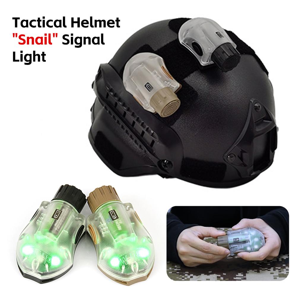 Multifunction Helmet Mount Strobe Light IR Identification Signal Lamp Outdoor Survival Safety Flash Tactical Illumination Device