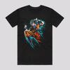 Dragon Ball Saiyan Ink Attack TShirt Highquality Streetwear Shortsleeved Tshirts for Both Unisex 2026 New Summer