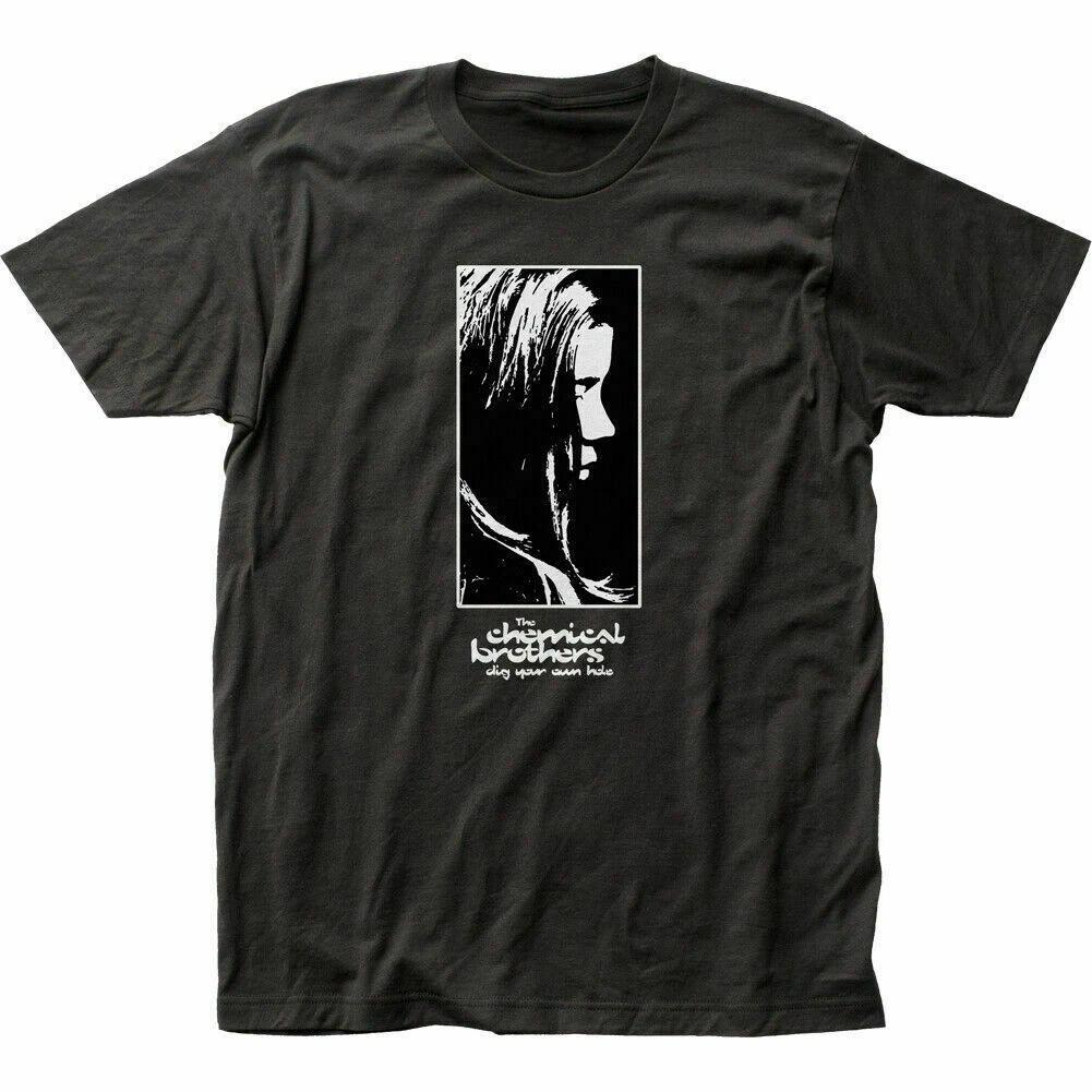 

Official Chemical Brothers Dig Your Own Hole Mens Black 100% Cotton T-shirt Mens Tees Top Classic Tee M