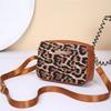 Women Leopard Print Crossbody Bag Lightweight Fashion Shoulder Purse Versatile Casual Handbag For Daily Office Use
