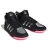 Adidas Neo 100Db Mid Comfortable Trendy Lightweight Durable Non-Slip High-Top Skate Shoes Unisex Skate Shoes Black Silver ID1841