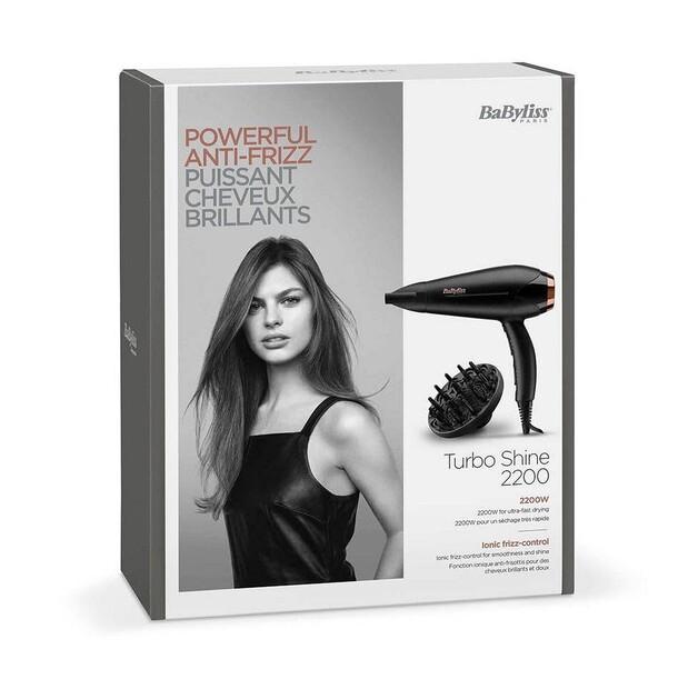 Фен BaByliss D570DE Turbo Shine 2200