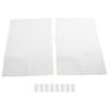 Fan Filter Paper Filter Non-woven Professional White 4 Packs 46*32CM Accessories Extractor Grease Hood Kitchen