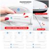 New Car Door Bowl Handle Protector Stickers Transparent Anti-scratch Film For VW Golf Polo Passat Tiguan Touran Jetta Beetle Zw8