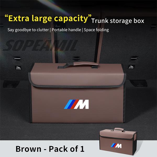Car Trunk Storage Box Organizer Foldable Stowing Tidying Bag For BMW E39 E46 E60 E90 F10 F15 F20 F25 F30 G20 G30 X1 X3 X4 X5 X7