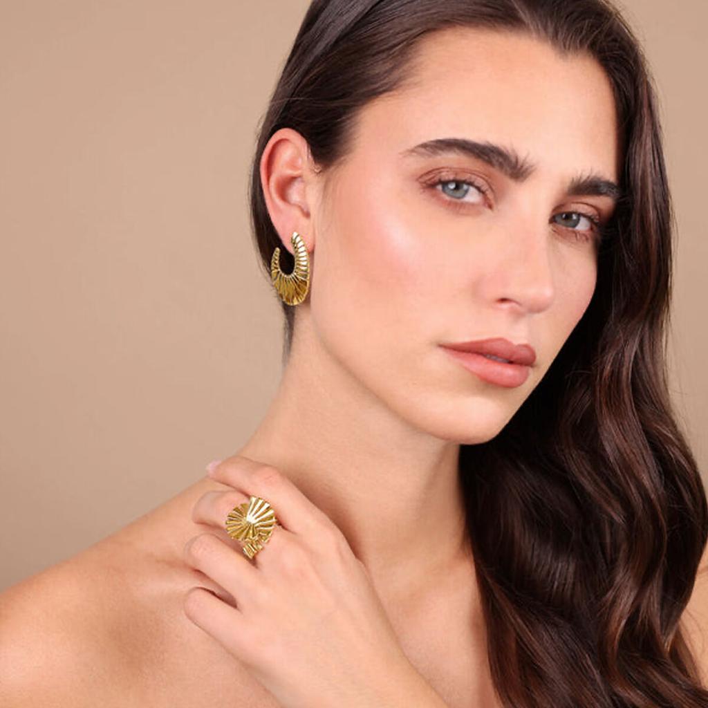 Ladies' Earrings Etrusca WSET00864.YG Golden