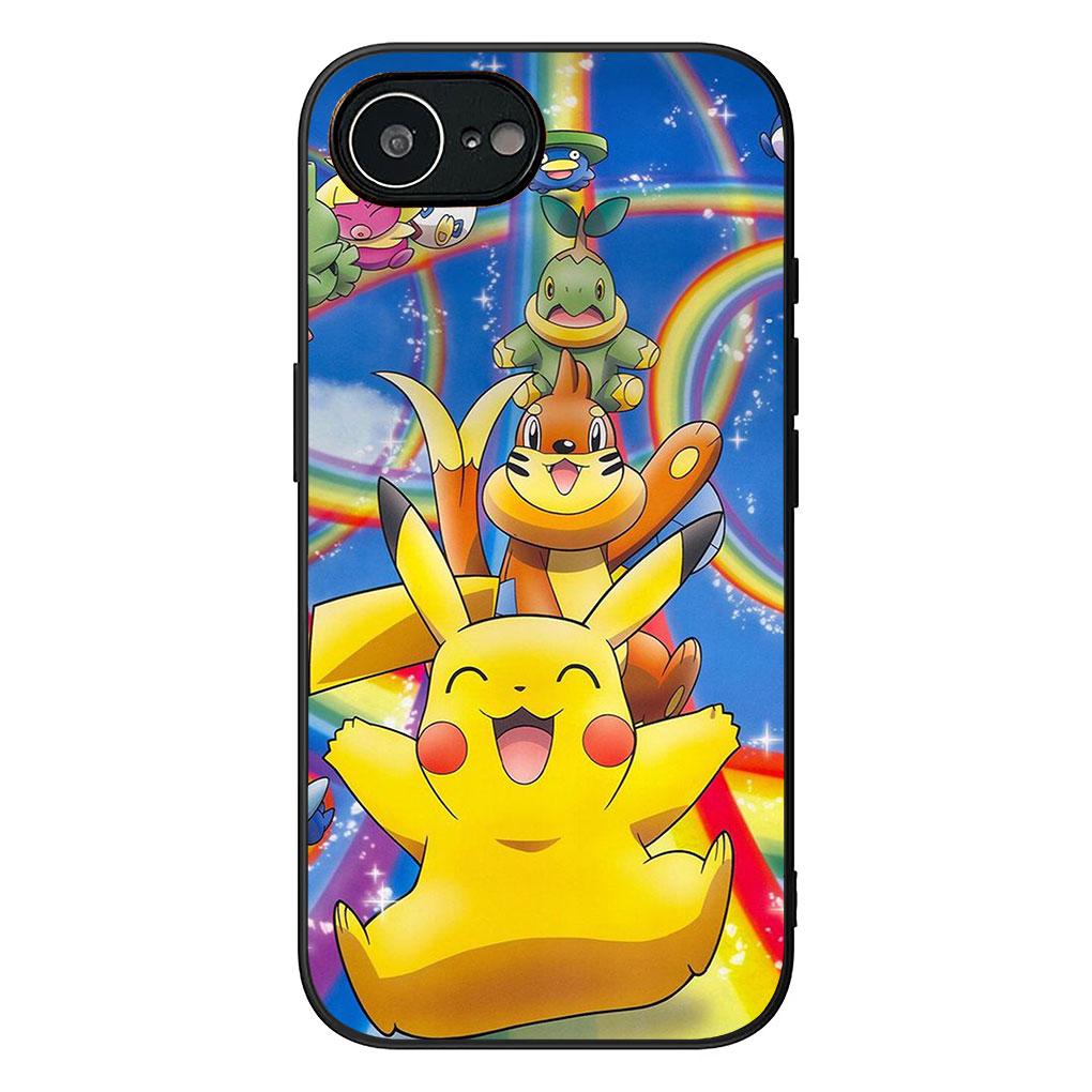 

Cover for Apple iPhone 13 12 Mini XS 11 Pro Max 7 8 Plus XR SE 2022 2020 SE3 Phone Case Charmander P-Pokemons GO P-Pikachus iPhone XS Max
