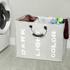 Collapsable 3-section Laundry Bag Foldable Laundry Hamper Durable Oxford Fabric Laundry Basket Clothes Sorter Portable