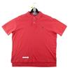 Seconde vie - Polo manches courtes Homme Rouge - Bon état