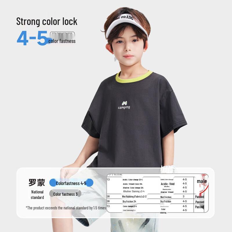 Luomeng Boys' Short Sleeve T-Shirt