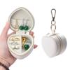 Jewelry Display Portable Ring Box Mini Travel Bag Pendant Jewelry Box Keychain  Bag Accessories