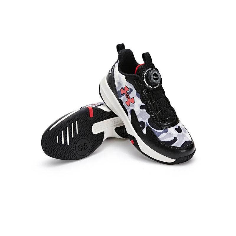 Under Armour Knob Flash Fashion Trend High Elastic Lightweight Comfortable Sports Shoes Kids Sneaker 2441204
