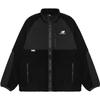 Velvet Jackets Men's Black Stand Collar Moderate AMJ23326-BK