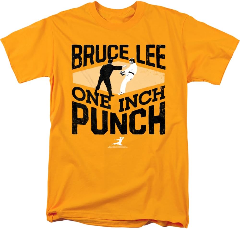Bruce Lee One Inch Punch Unisex Adult T Shirt S разноцветный