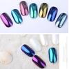 Pearl Mirror Powder Nail Art Rainbow Glitter Pigment Powder Dust DIY Summer Nail Charms Decoration