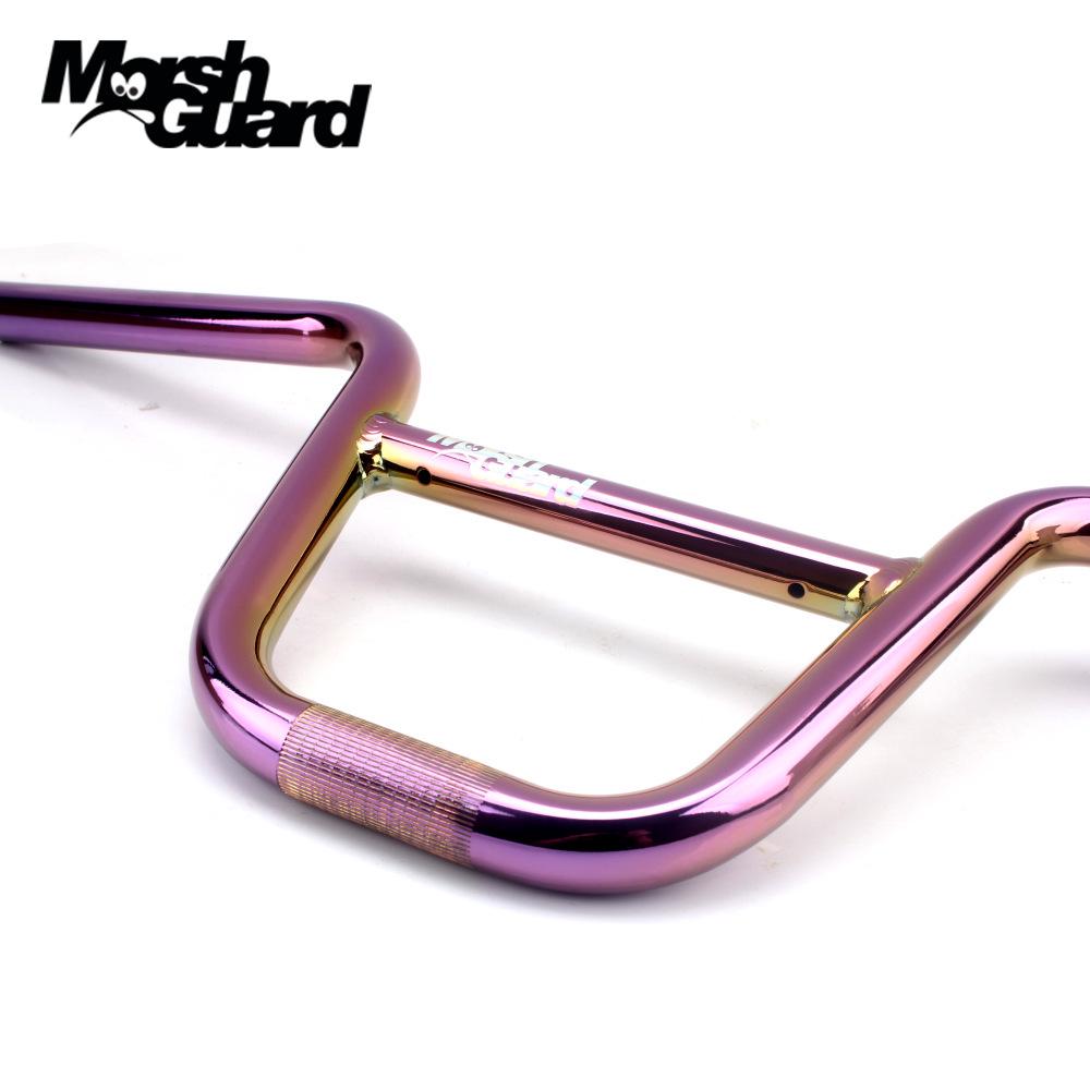 Ghidon BMX Pliabil din Aluminiu Ape Hanger 22,2 mm Riser pentru Biciclete de Stradă și Urcare