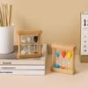 LOVEOFANTS Wooden 3-in-1 Hourglass Timer Set