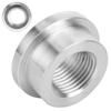Racord cu flanșă sudabilă, dop NPT mamă, înlocuire accesoriu vehicul aluminiu38