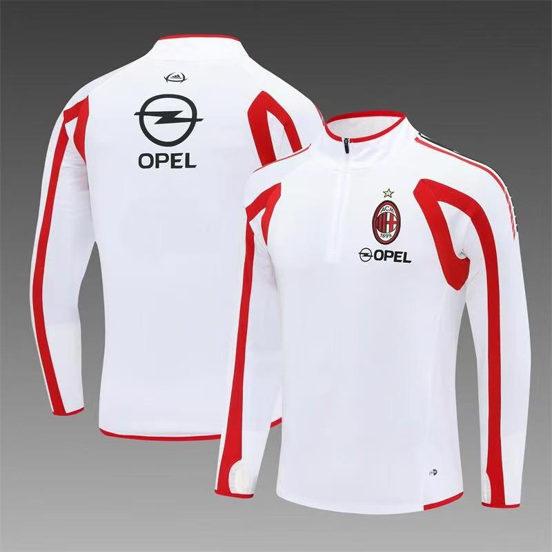 Retro Football Training Jersey Long Short Sleeve Team Sports Shirt Men Women