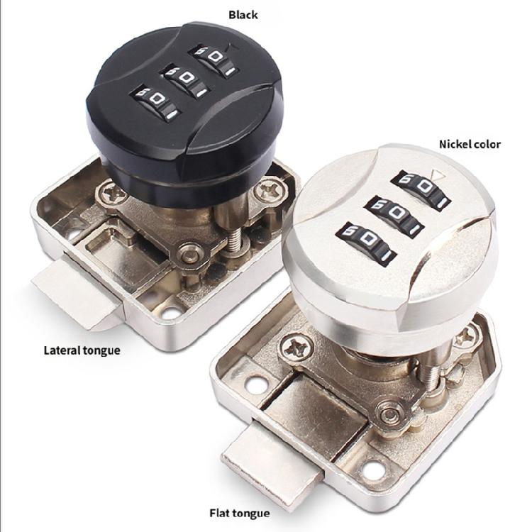 Marine 3 Digit Combination Lock For Vehicle Cabinets Home Drawers Weatherproof Metal Resetable Code Design